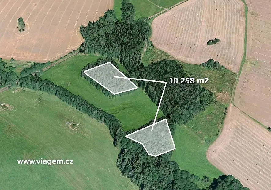 Prodej pozemku 2849 m², Pustá Kamenice