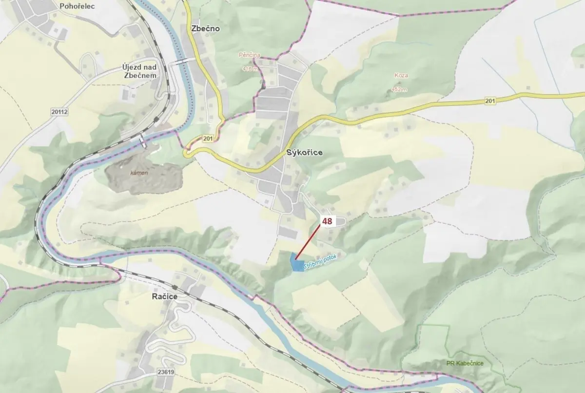 Prodej pozemku 8962 m², Sýkořice
