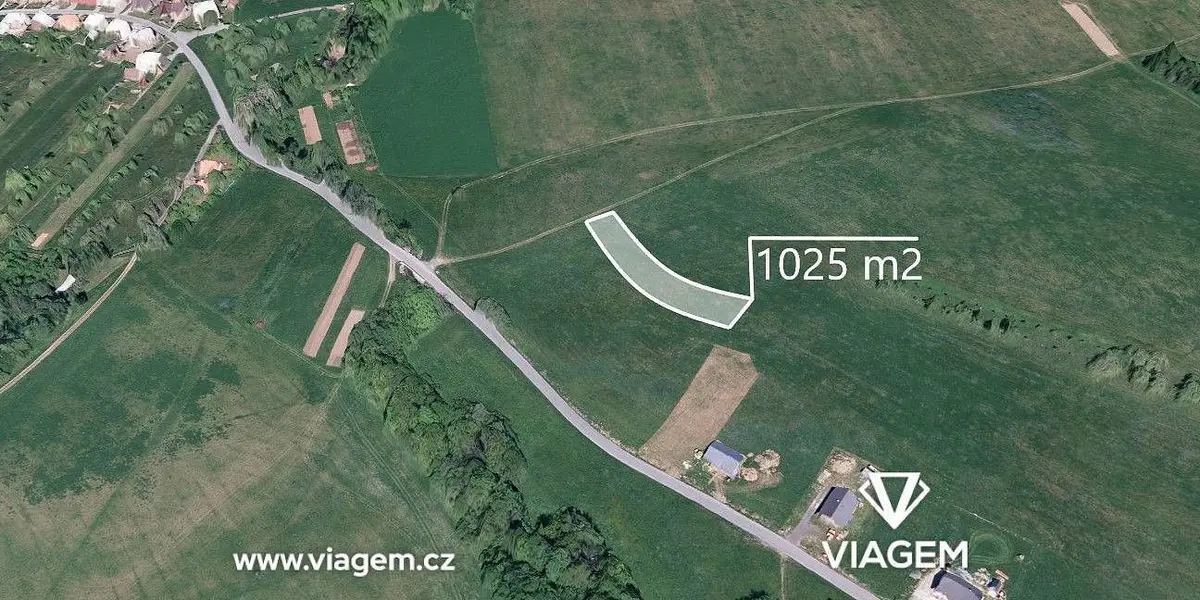 Prodej pozemku 427 m², Podolí u Valašského Meziříčí · Podolí