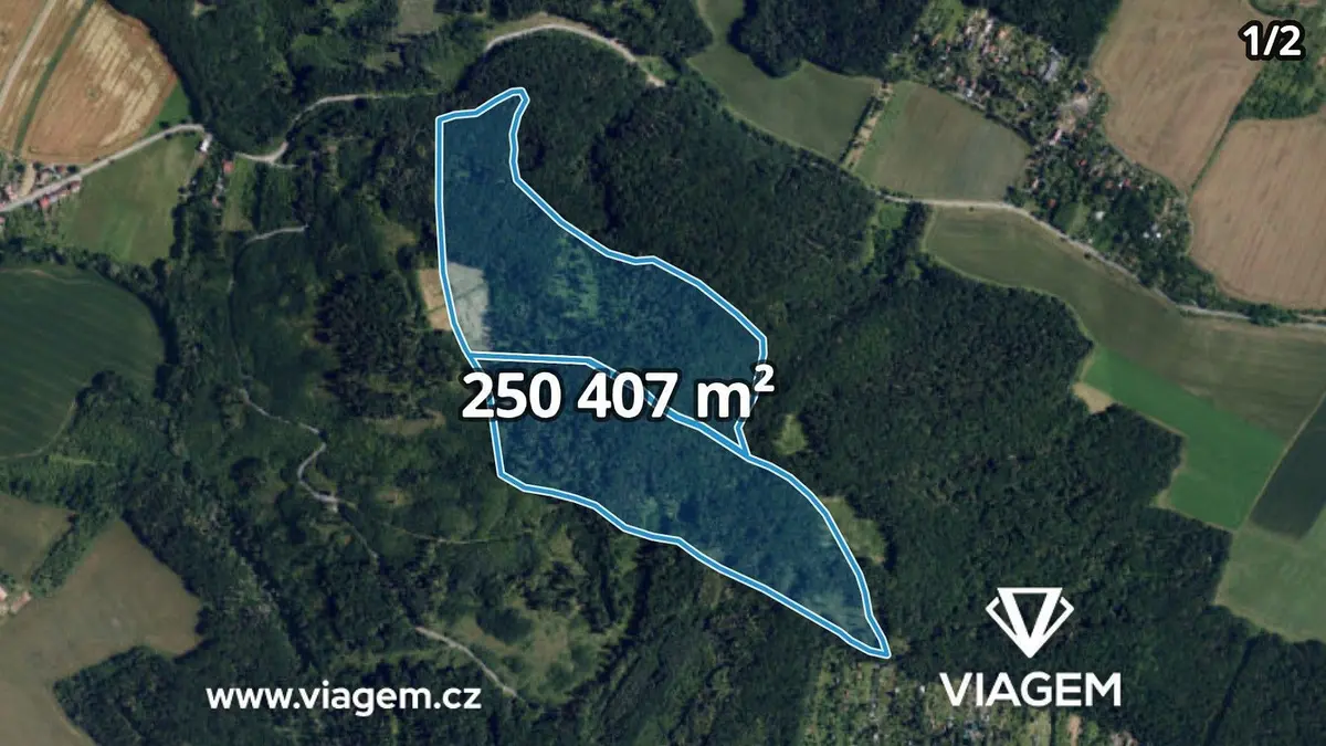 Prodej pozemku 29076 m², Troubsko