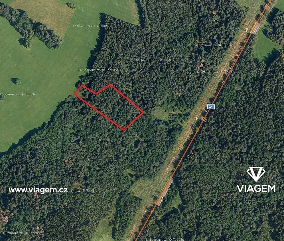 Prodej pozemku 2834 m², Vítanov