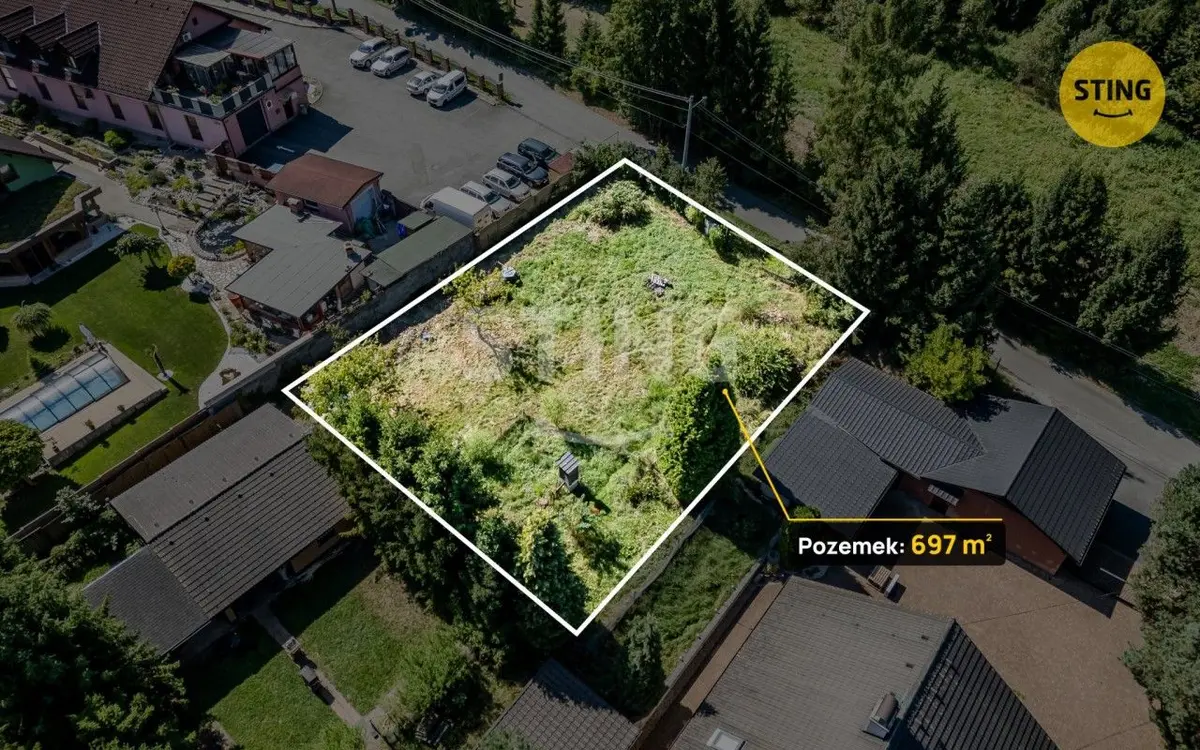 Prodej pozemku 697 m², Šenov u Ostravy · Šenov