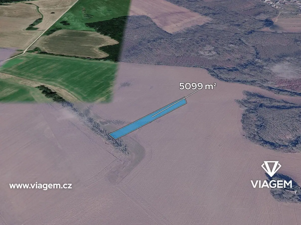 Prodej pozemku 509 m², Postoupky · Kroměříž
