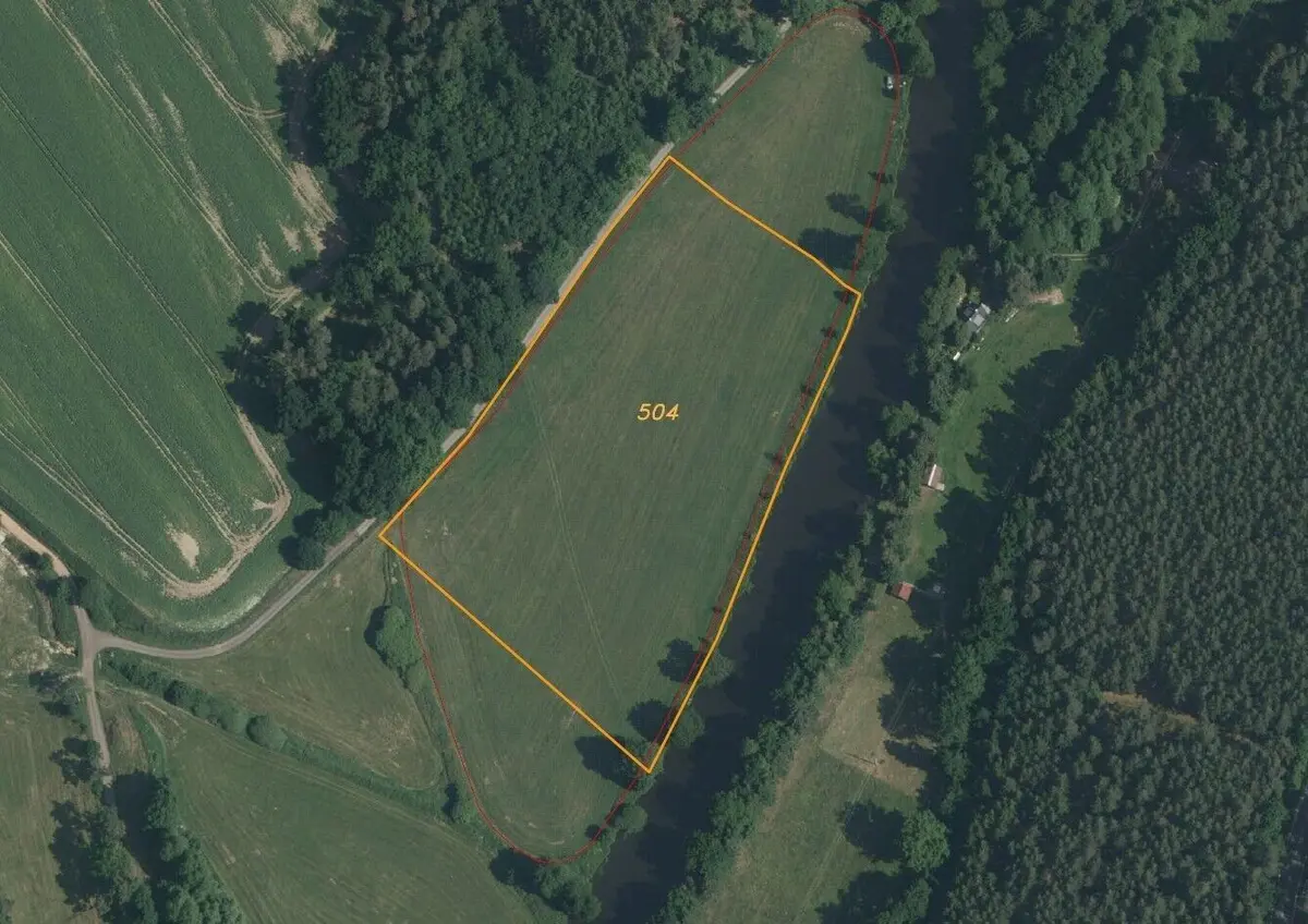 Prodej pozemku 16799 m², Horní Žďár · Jindřichův Hradec