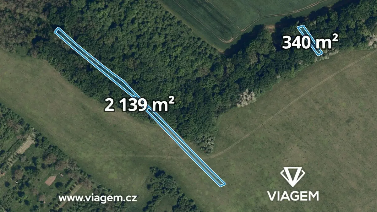 Prodej pozemku 882 m², Popovice u Uherského Hradiště · Popovice