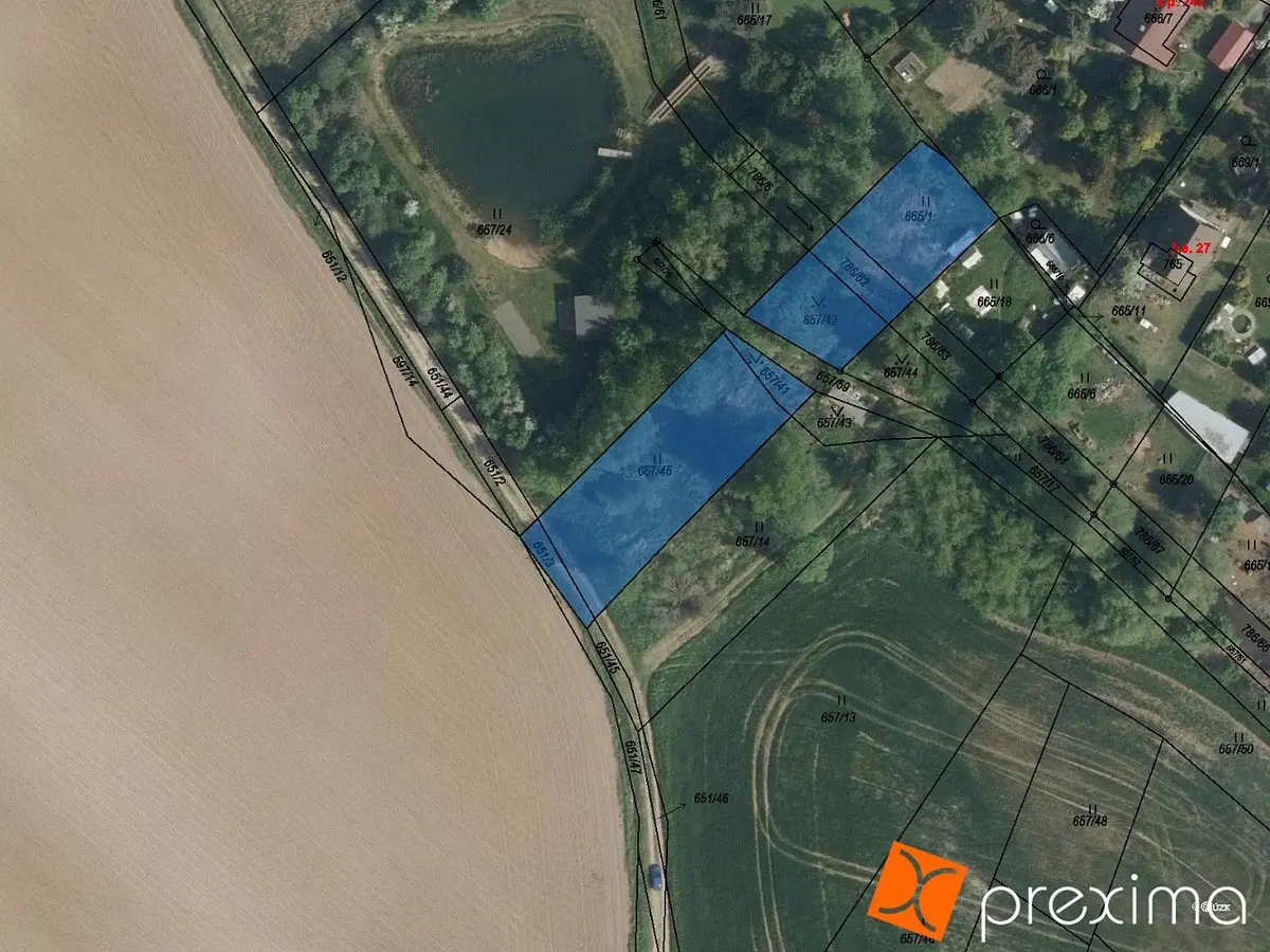 Prodej pozemku 143 m², Plačice · Hradec Králové