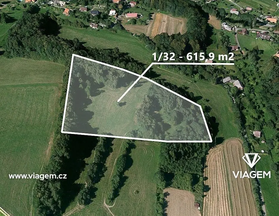 Prodej pozemku 615 m², Tichá na Moravě · Tichá