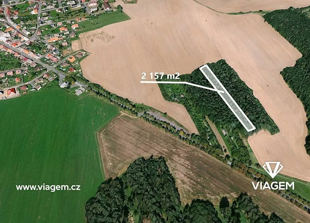 Prodej pozemku 427 m², Koloveč