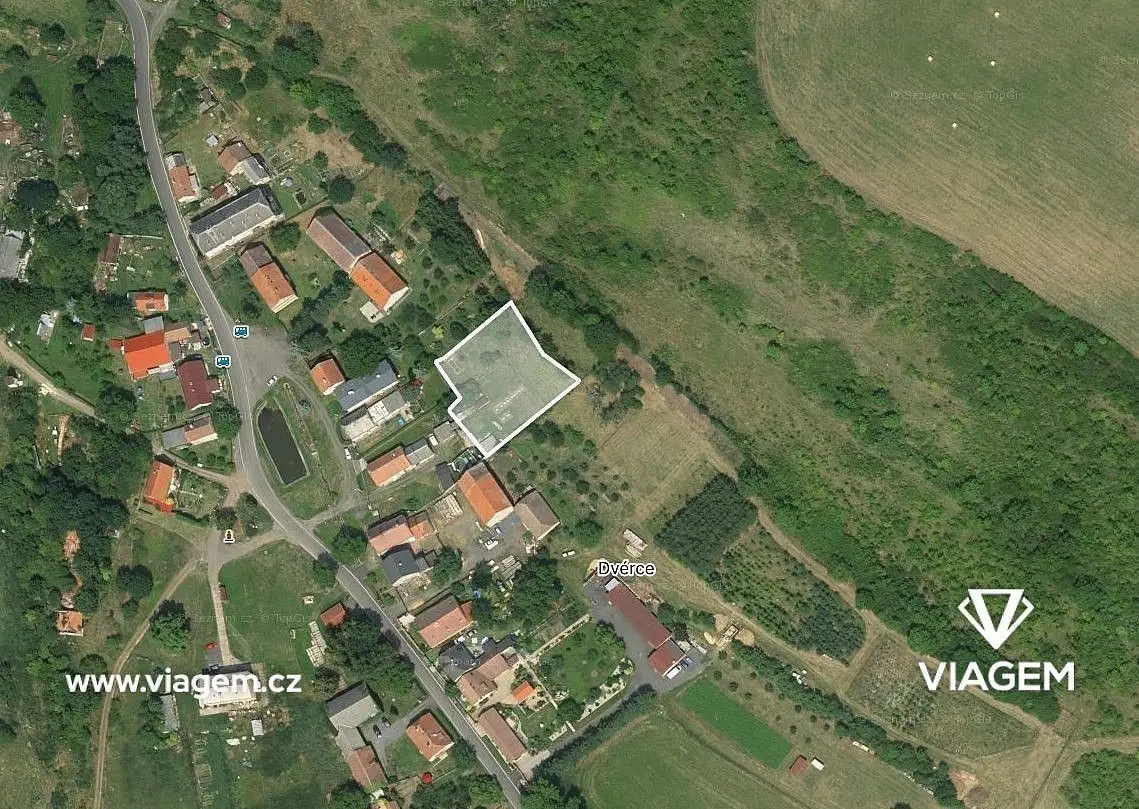 Prodej pozemku 156 m², Dvérce · Nepomyšl