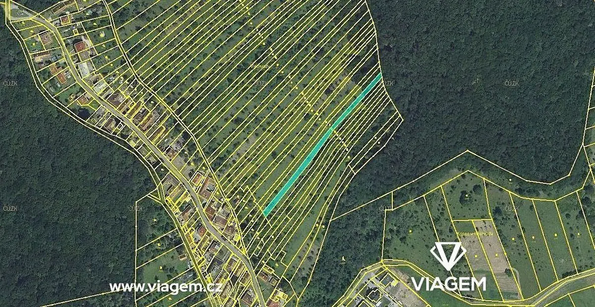 Prodej pozemku 1092 m², Prakšice