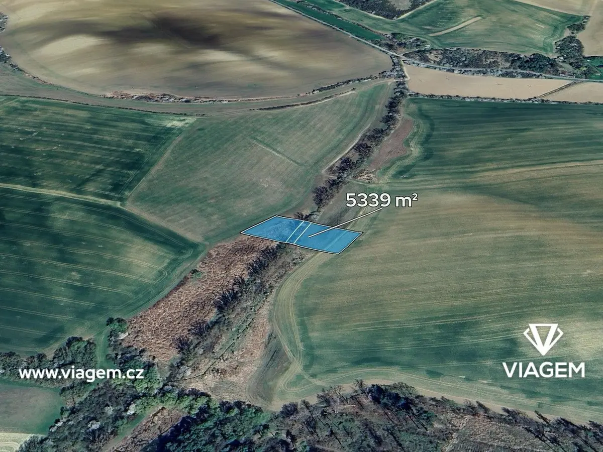Prodej pozemku 2669 m², Strabenice · Litenčice