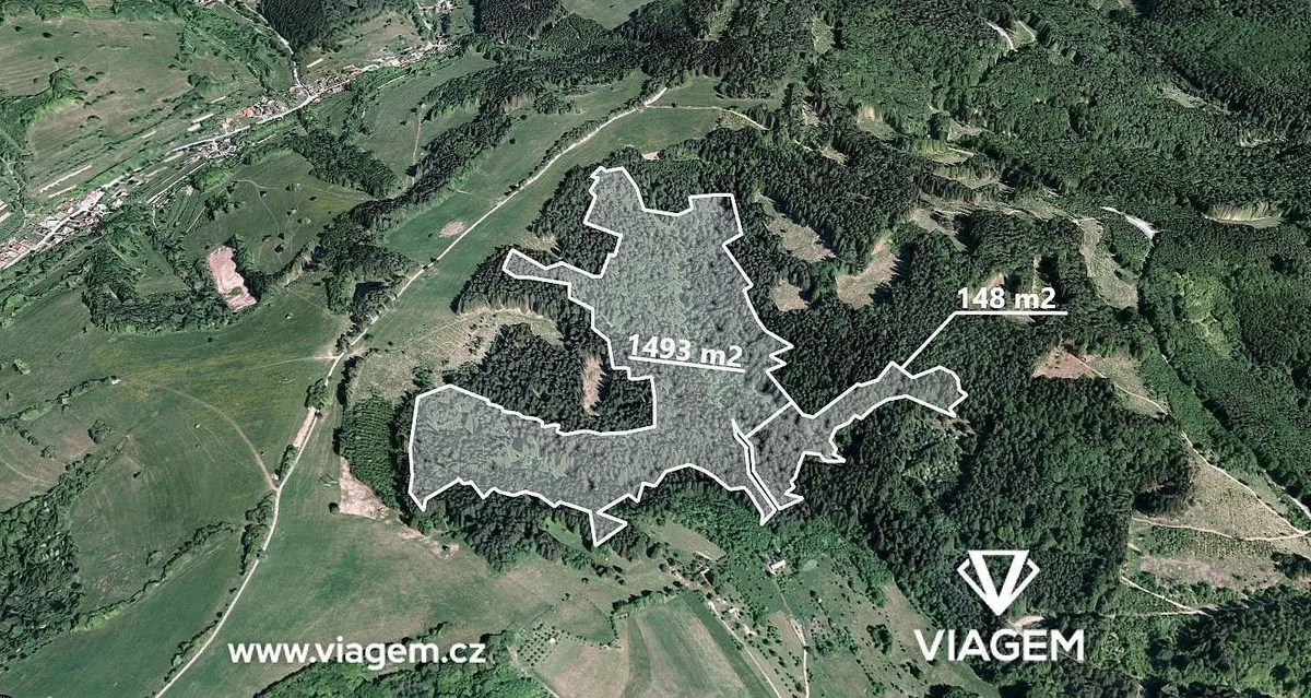 Prodej pozemku 1640 m², Valašská Senice