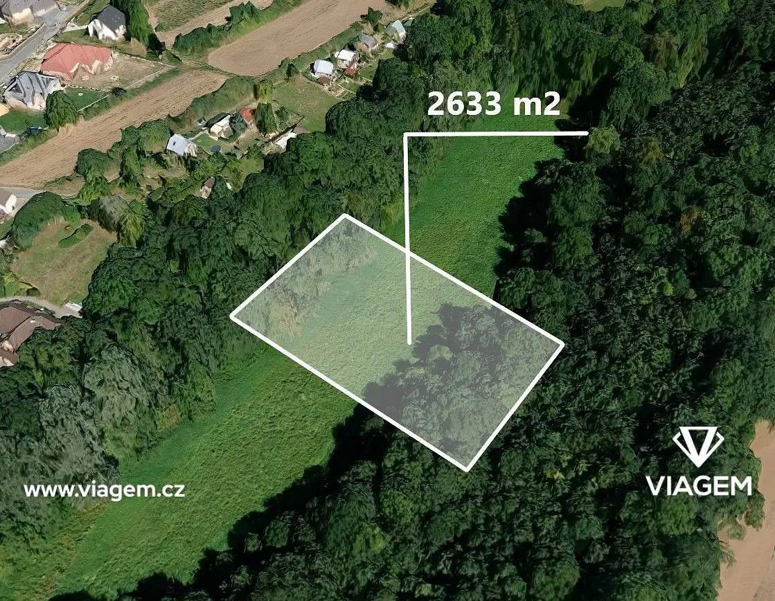 Prodej pozemku 2633 m², Zibohlavy · Kolín