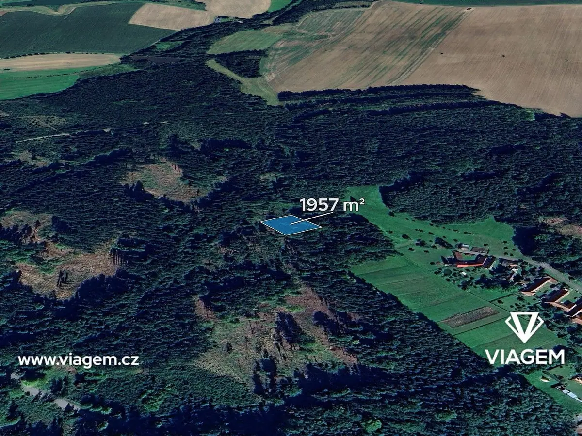 Prodej pozemku 1467 m², Vyklantice