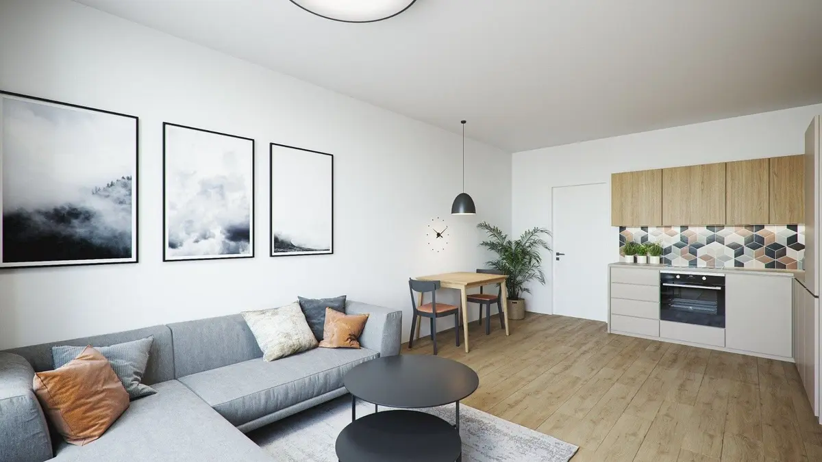 Prodej bytu 1+kk 37 m², Pionýrská · Ponava · Brno