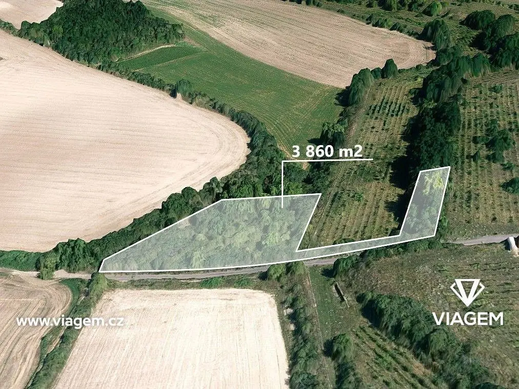 Prodej pozemku 551 m², Božice