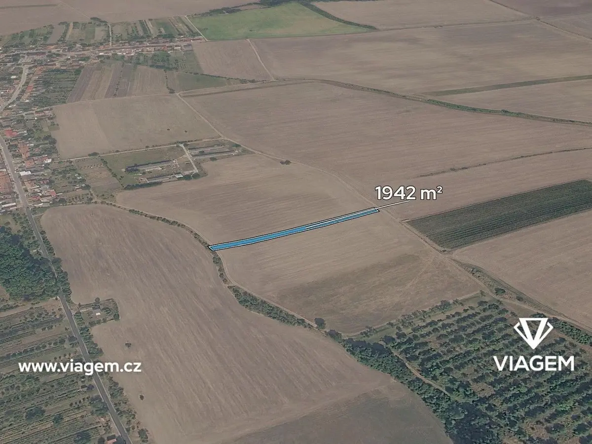 Prodej pozemku 1942 m², Kněždub