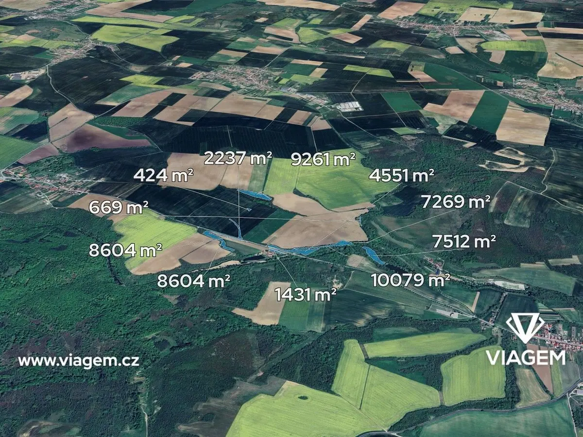 Prodej pozemku 3766 m², Tulešice
