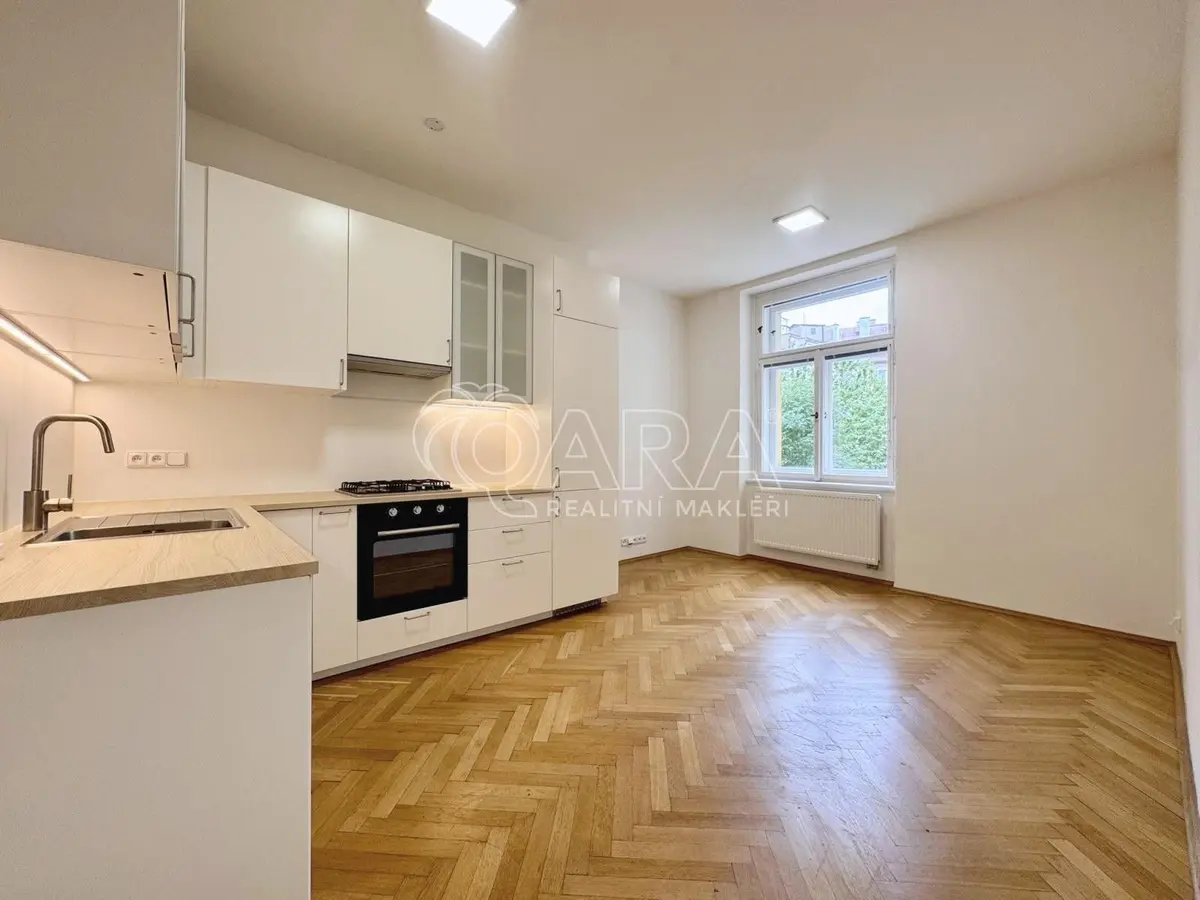 Pronájem bytu 2+kk 41 m², náměstí Interbrigády · Bubeneč