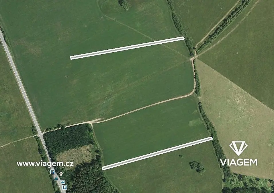 Prodej pozemku 2453 m², Horní Němčí