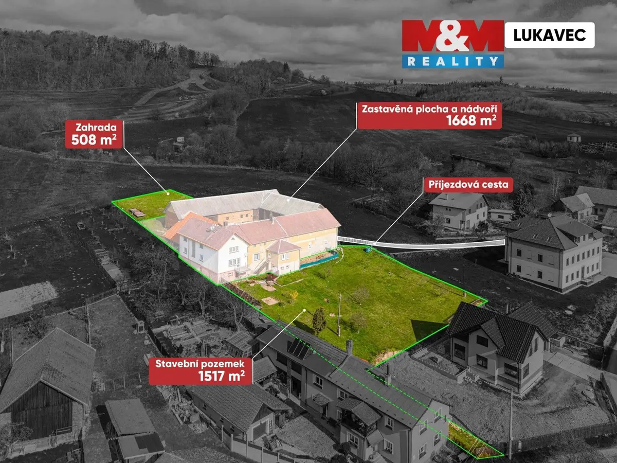 Prodej pozemku 600 m², Lukavec · Fulnek