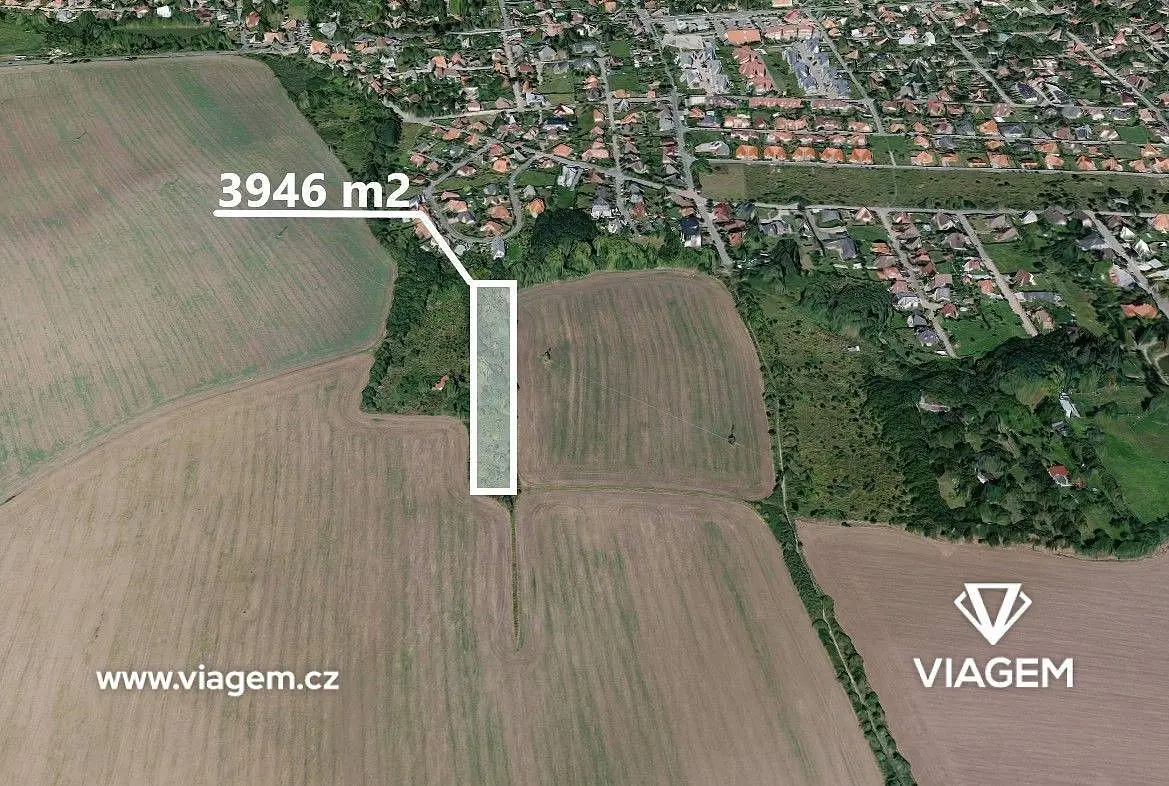 Prodej pozemku 3946 m², Újezd nad Lesy