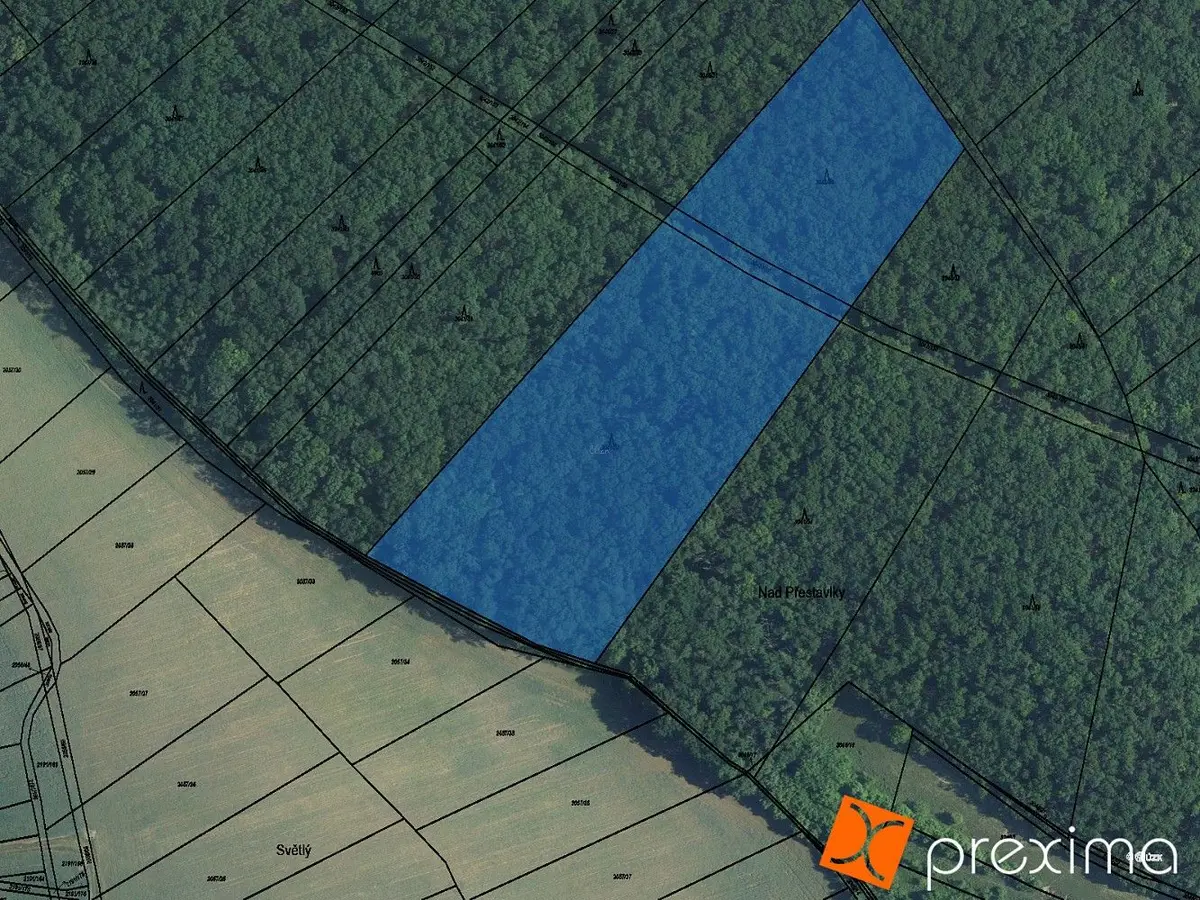 Prodej pozemku 4024 m², Morkůvky