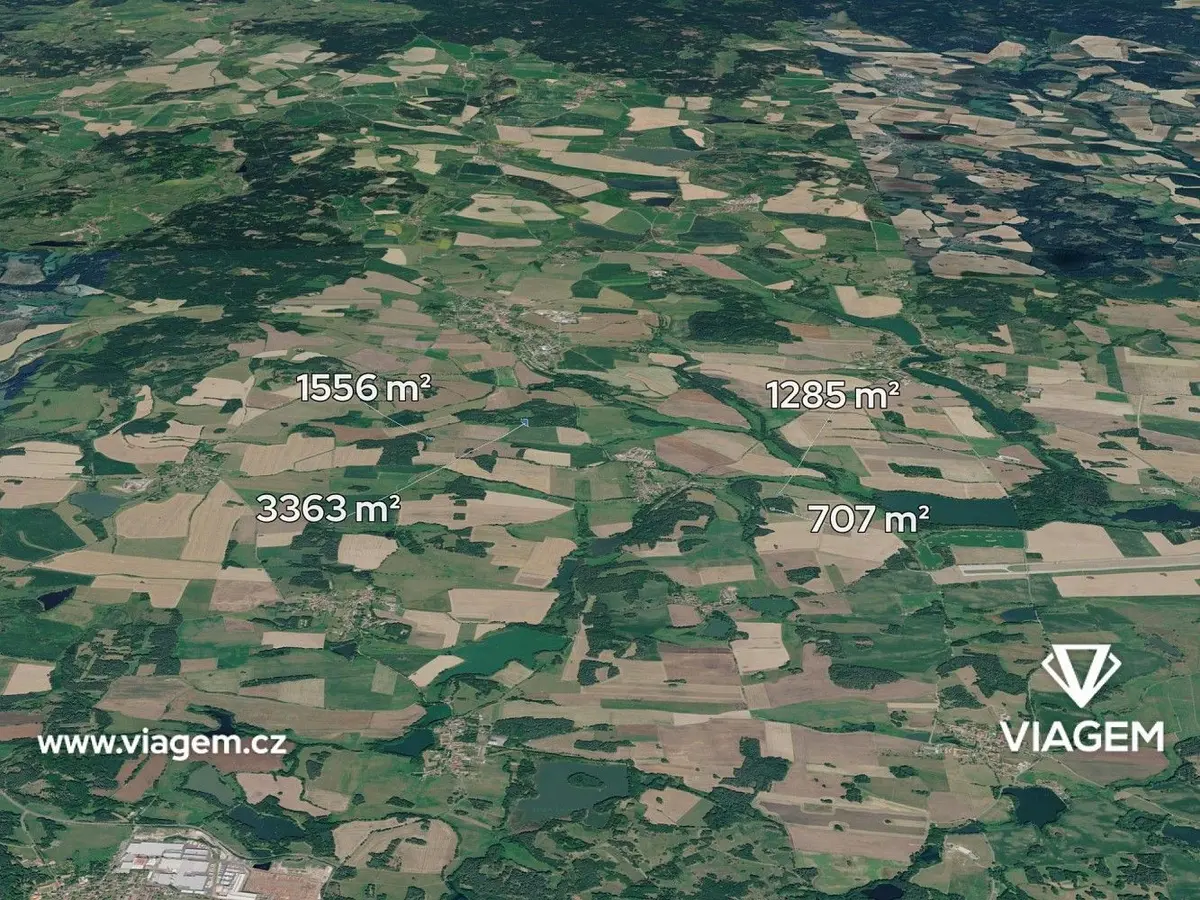 Prodej pozemku 2591 m², Hradiště u Kasejovic · Hradiště