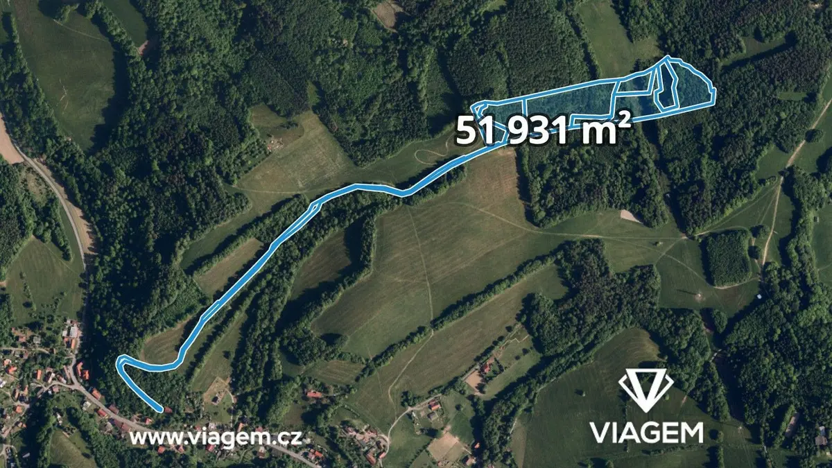 Prodej pozemku 11649 m², Metylovice