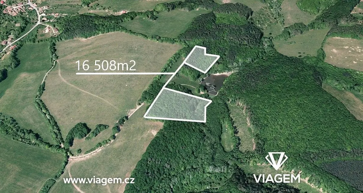 Prodej pozemku 1708 m², Kladná Žilín · Luhačovice