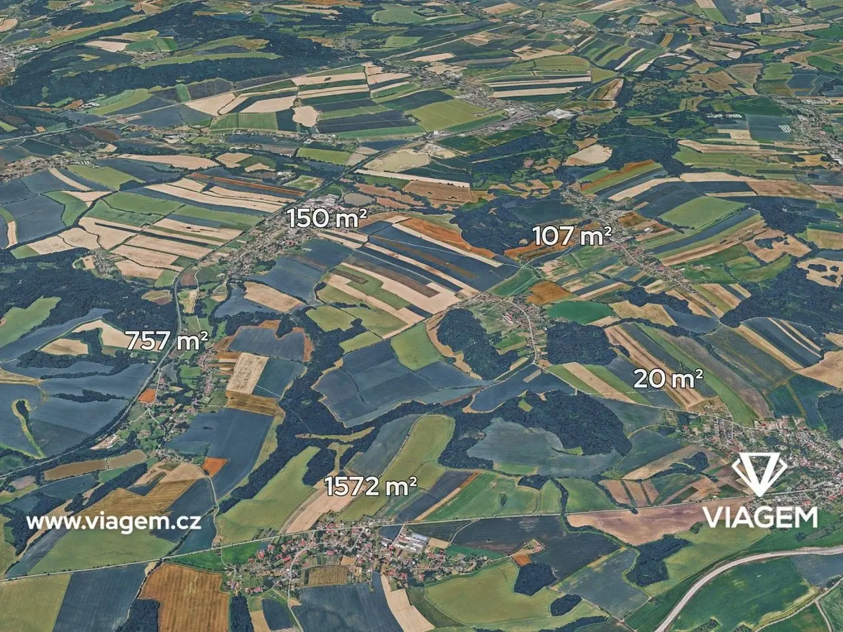 Prodej pozemku 1303 m², Hůrka · Jeseník nad Odrou