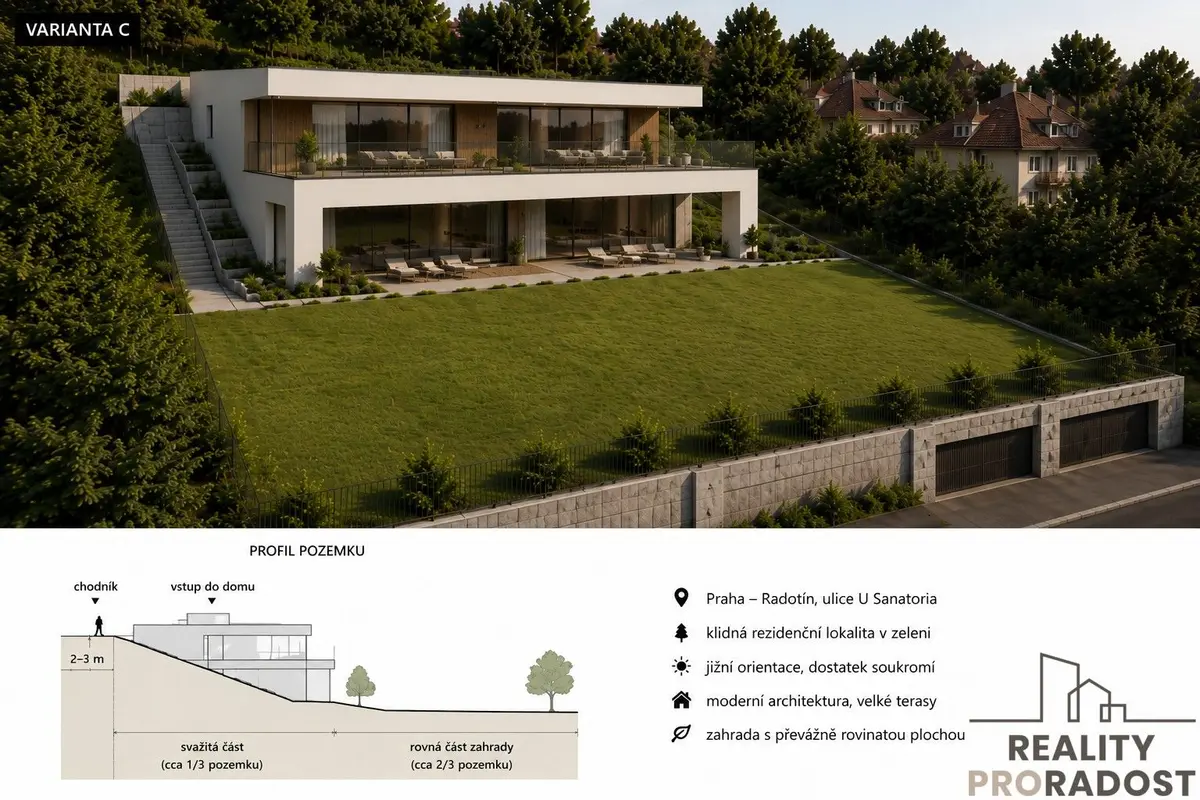 Prodej pozemku 737 m², Holandská · Vršovice