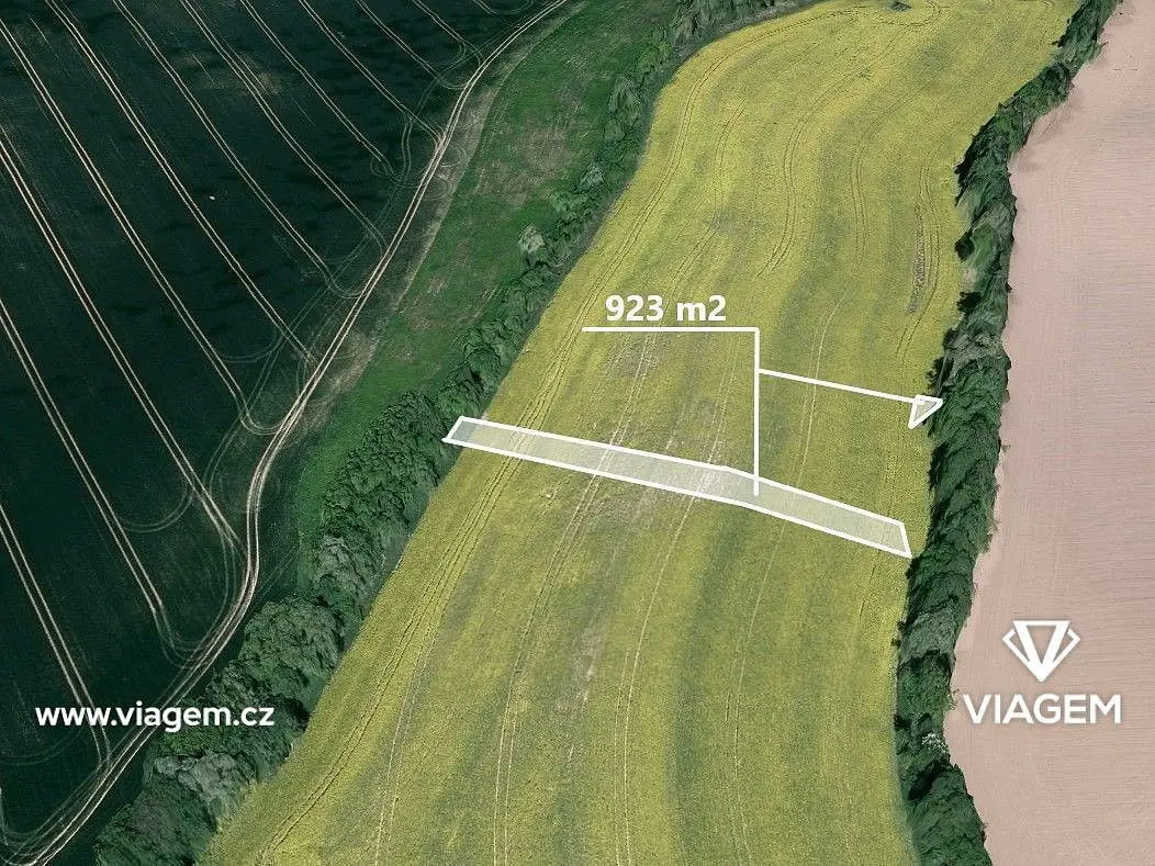 Prodej pozemku 923 m², Těšánky · Zdounky