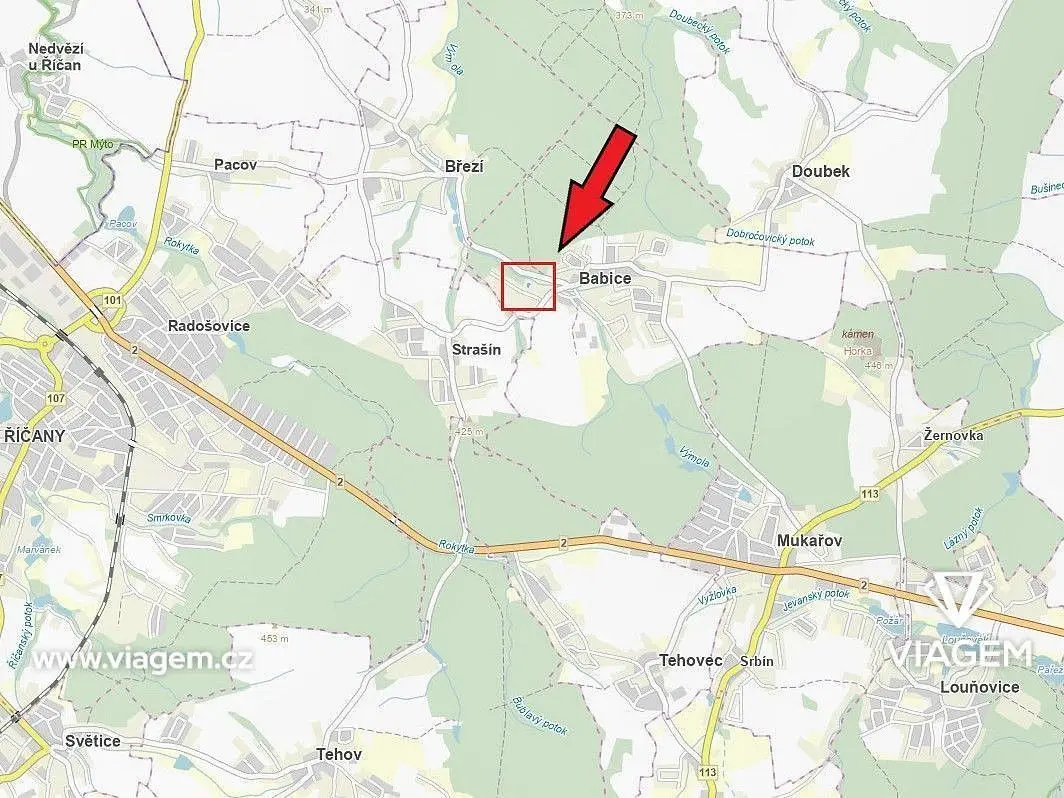 Prodej pozemku 215 m², U Výmoly · Babice