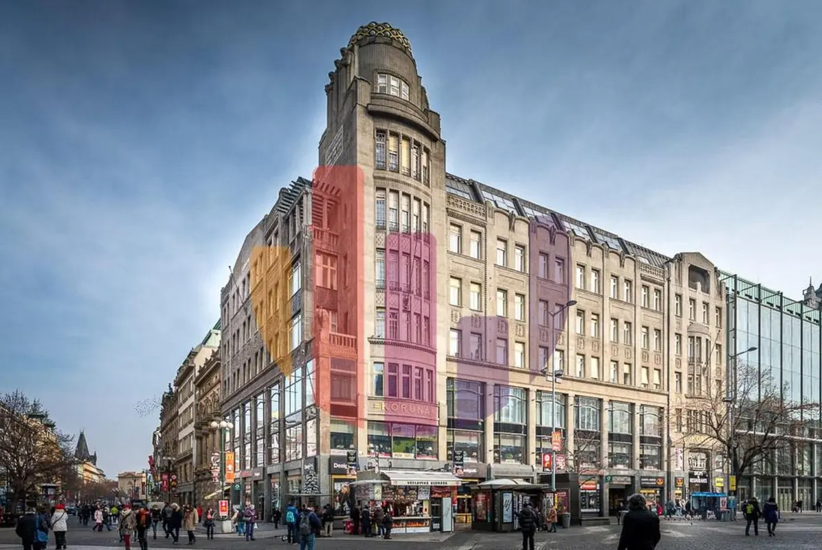Pronájem komerčního prostoru 544 m², Václavské náměstí · Nové Město