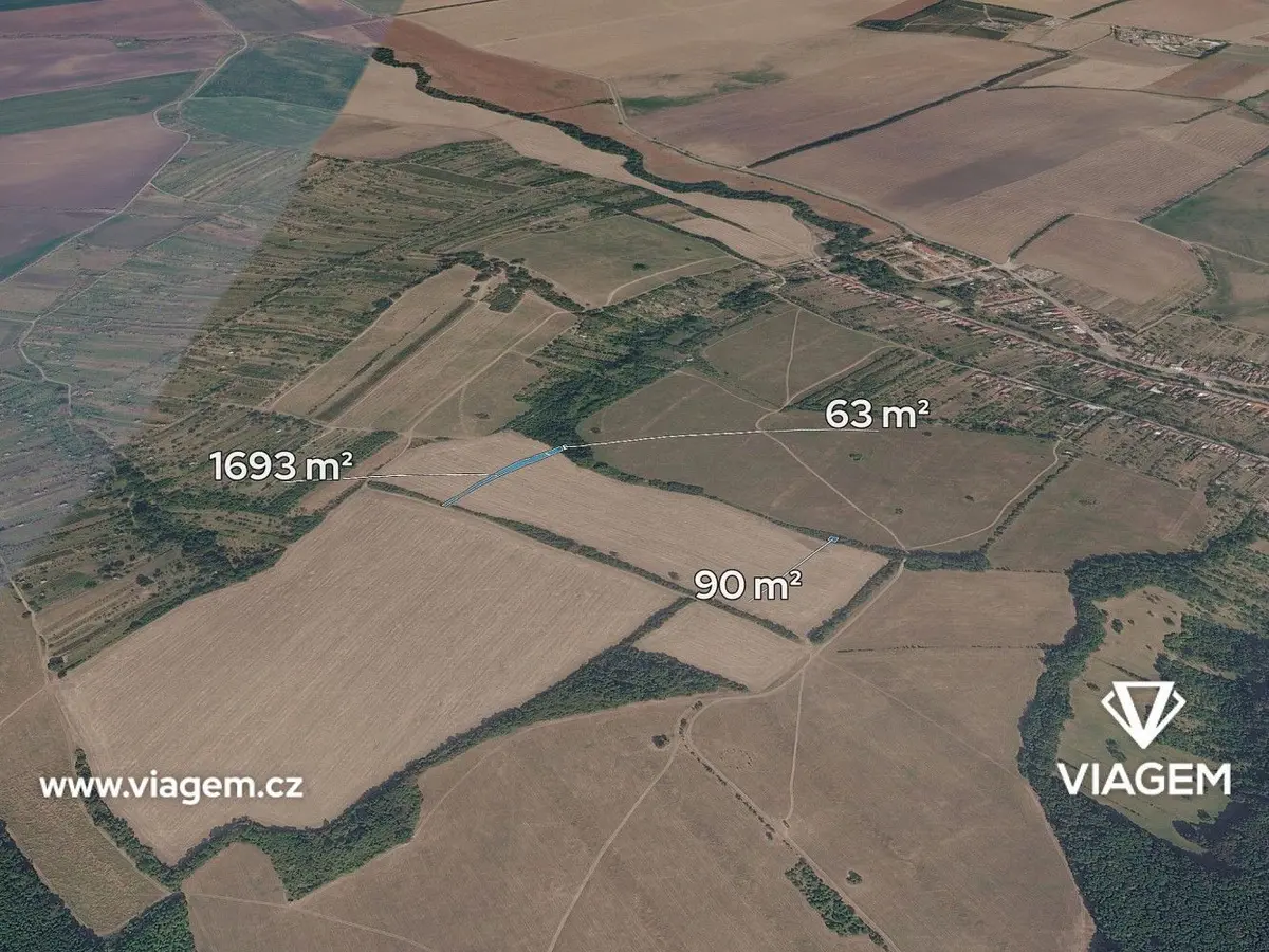 Prodej pozemku 923 m², Strážnice na Moravě · Strážnice