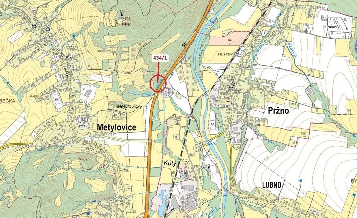 Prodej pozemku 2788 m², Metylovice
