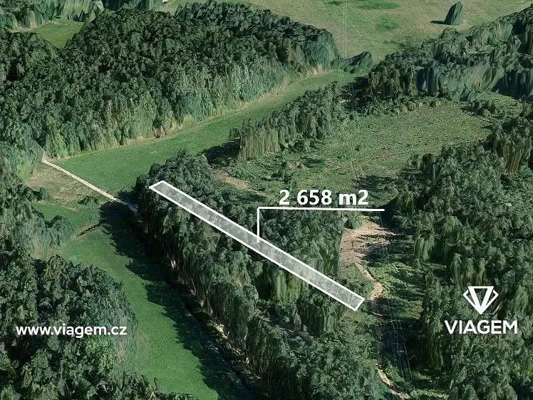 Prodej pozemku 664 m², Branná · Třeboň