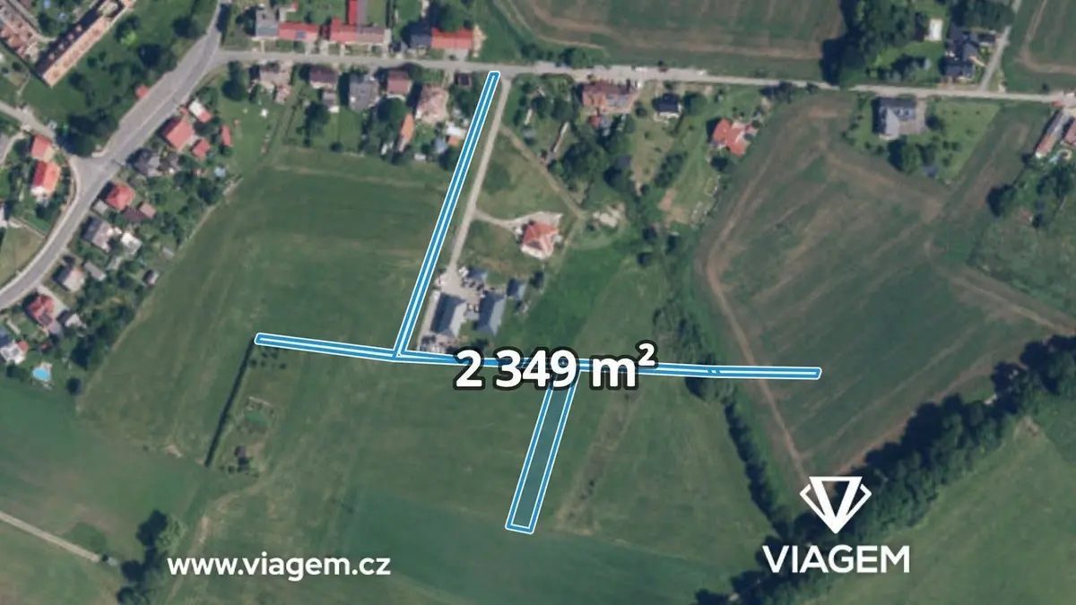 Prodej pozemku 1059 m², Olšany