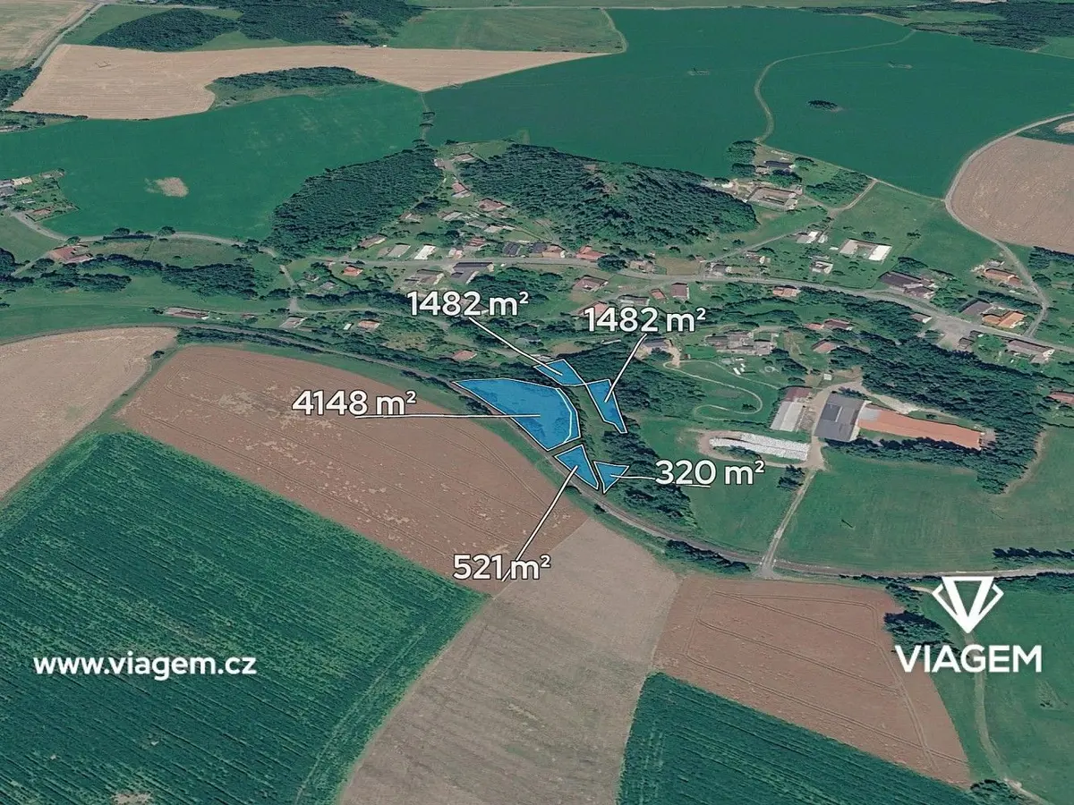 Prodej pozemku 1797 m², Pustá Kamenice