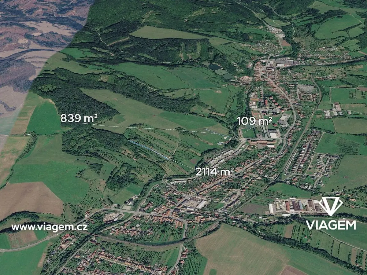 Prodej pozemku 637 m², Bylnice · Brumov-Bylnice