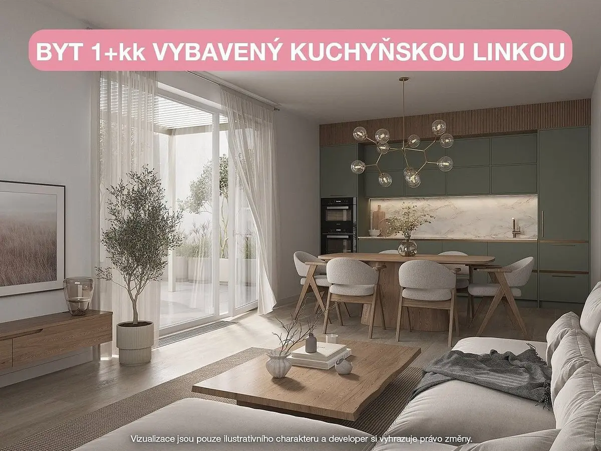 Prodej bytu 1+kk 30 m², Kročehlavy · Kladno