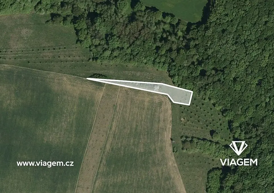 Prodej pozemku 688 m², Újezdec u Luhačovic · Uherský Brod