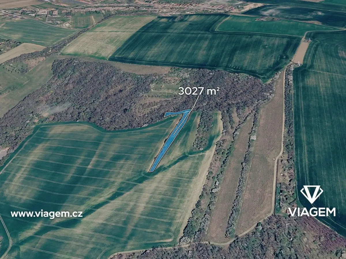Prodej pozemku 3027 m², Vícemilice · Bučovice