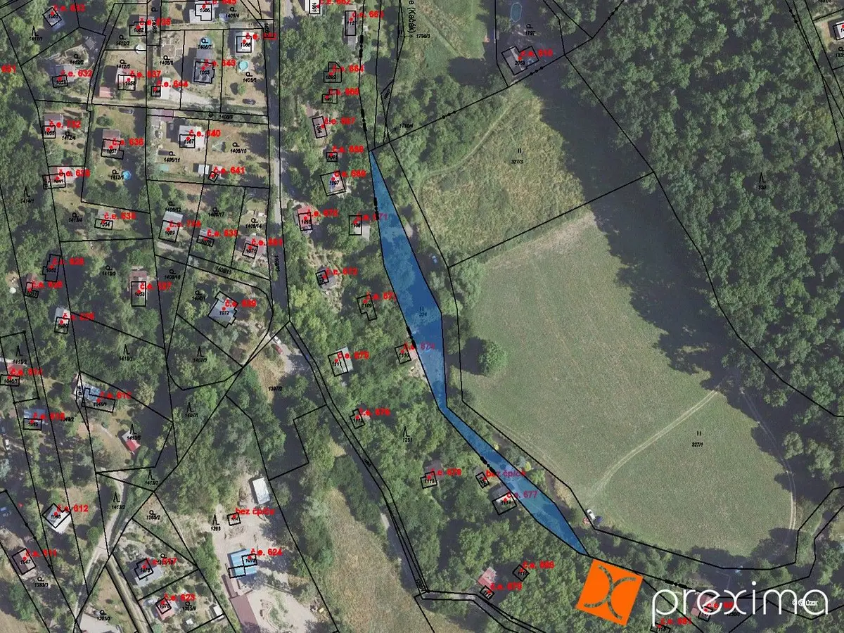 Prodej pozemku 563 m², K Podkozí · Svárov u Unhoště · Svárov