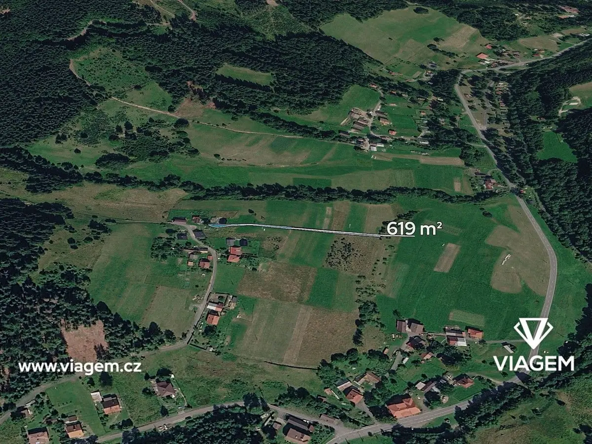 Prodej pozemku 77 m², Horní Lomná