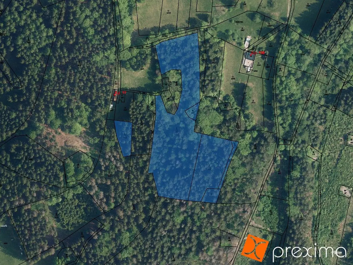 Prodej pozemku 1653 m², Bratrouchov · Jablonec nad Jizerou