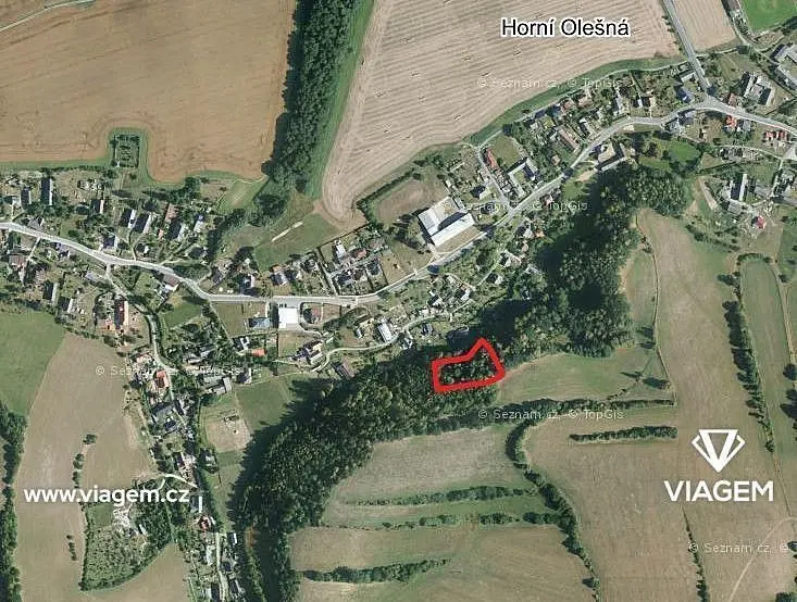 Prodej pozemku 4533 m², Hrabišín