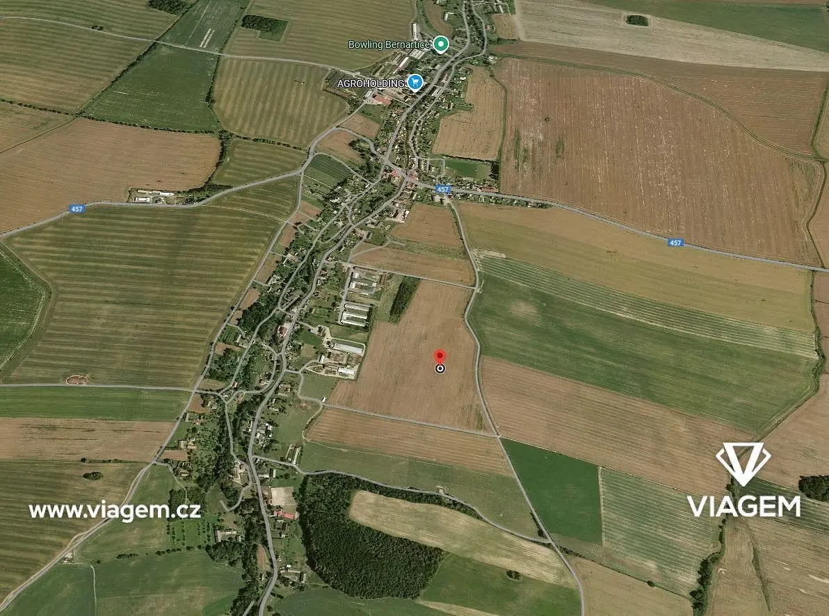 Prodej pozemku 3136 m², Bernartice u Javorníka · Bernartice