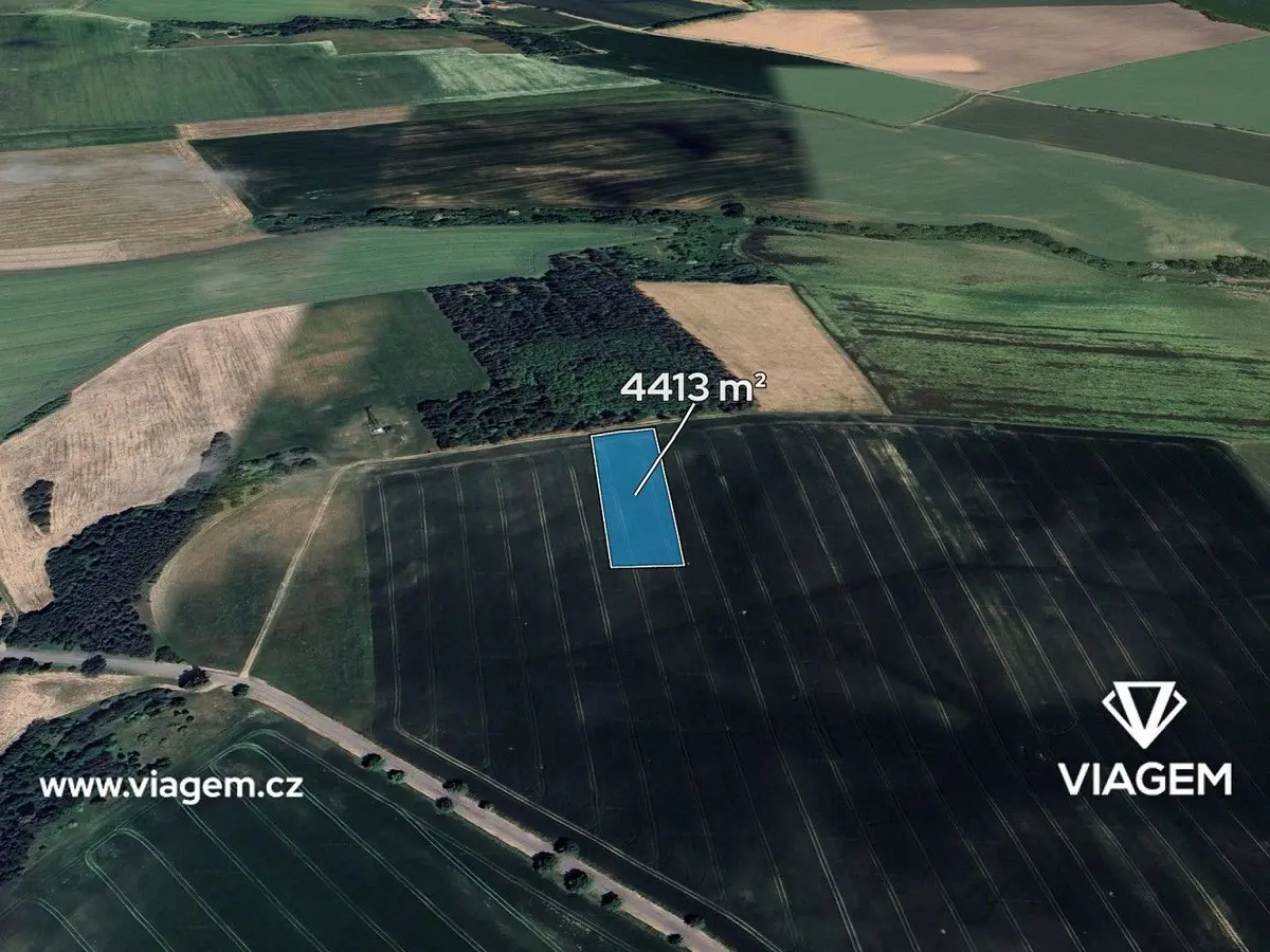Prodej pozemku 4413 m², Prostějovičky